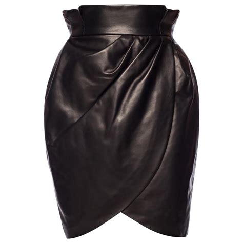 versace black skirt